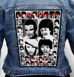 talking heads 14 - Photo Quality Printed Back Patch