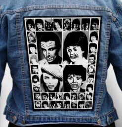 talking heads 15 - Photo Quality Printed Back Patch