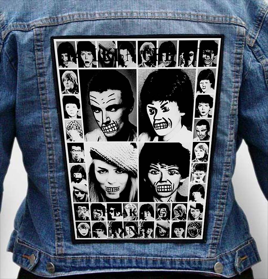 talking heads 15 - Photo Quality Printed Back Patch
