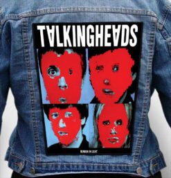 talking heads 3 - Photo Quality Printed Back Patch