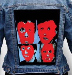 talking heads 4 - Photo Quality Printed Back Patch