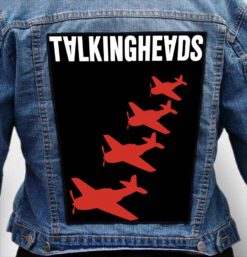 talking heads 5 - Photo Quality Printed Back Patch