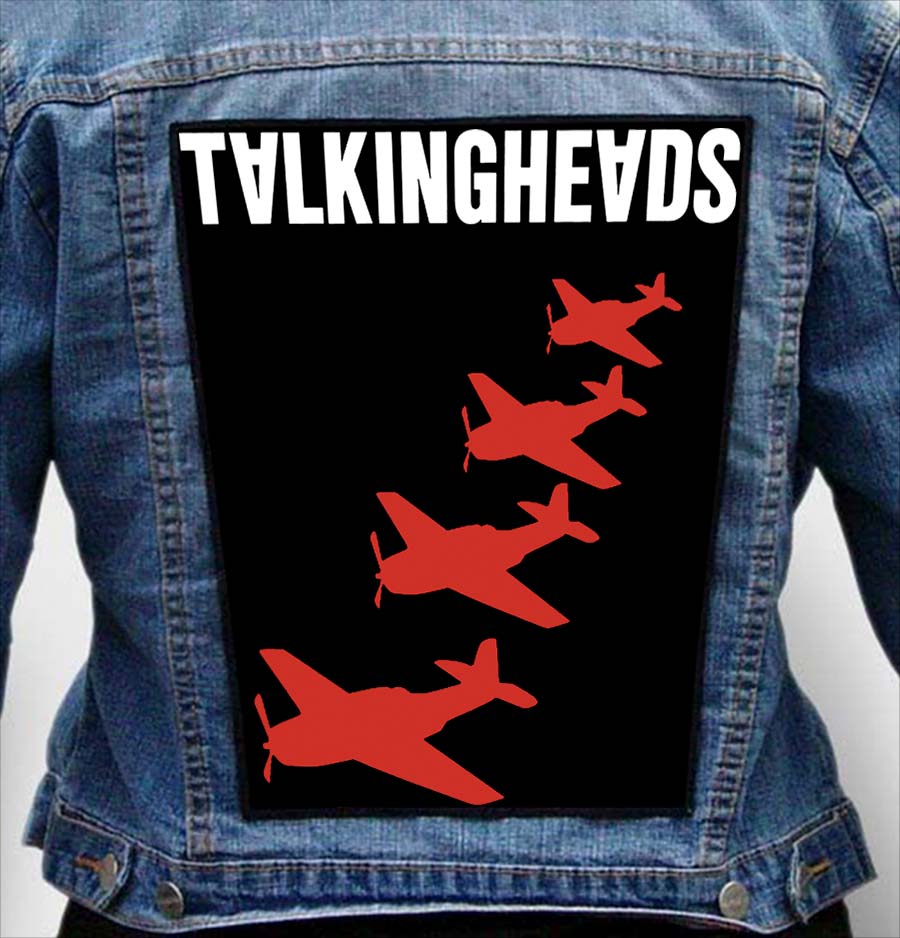talking heads 5 - Photo Quality Printed Back Patch