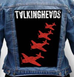 talking heads 7 - Photo Quality Printed Back Patch