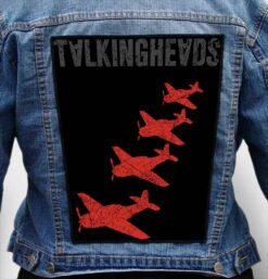 talking heads 8 - Photo Quality Printed Back Patch
