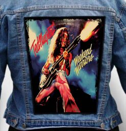 ted nugent 4 - Photo Quality Printed Back Patch