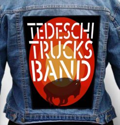 tedeschi trucks band 3 - Photo Quality Printed Back Patch