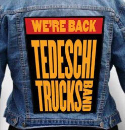 tedeschi trucks band 7 - Photo Quality Printed Back Patch