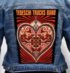 tedeschi trucks band 8 - Photo Quality Printed Back Patch