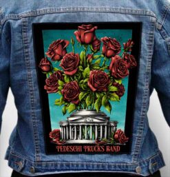 tedeschi trucks band 9 - Photo Quality Printed Back Patch