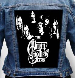 the allman brothers band 1 - Photo Quality Printed Back Patch