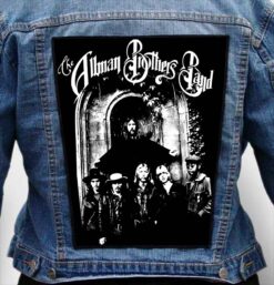 the allman brothers band 10 - Photo Quality Printed Back Patch