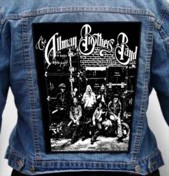 the allman brothers band 11 - Photo Quality Printed Back Patch