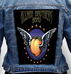 the allman brothers band 12 - Photo Quality Printed Back Patch