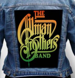 the allman brothers band 2 - Photo Quality Printed Back Patch