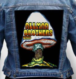 the allman brothers band 4 - Photo Quality Printed Back Patch