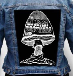 the allman brothers band 5 - Photo Quality Printed Back Patch