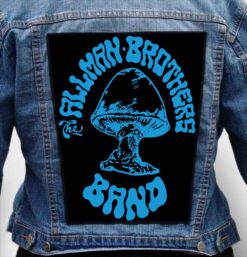 the allman brothers band 6 - Photo Quality Printed Back Patch