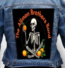 the allman brothers band 8 - Photo Quality Printed Back Patch