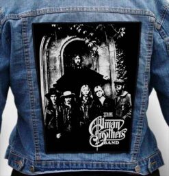 the allman brothers band 9 - Photo Quality Printed Back Patch