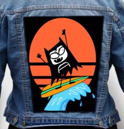 the aquabats 7 - Photo Quality Printed Back Patch