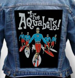 the aquabats 8 - Photo Quality Printed Back Patch