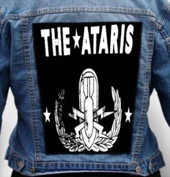 the ataris 5 - Photo Quality Printed Back Patch