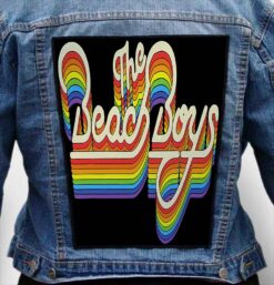 the beach boys 10 - Photo Quality Printed Back Patch