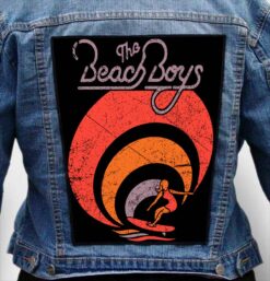 the beach boys 11 - Photo Quality Printed Back Patch