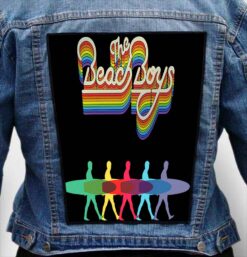 the beach boys 15 - Photo Quality Printed Back Patch
