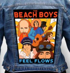 the beach boys 3 - Photo Quality Printed Back Patch