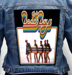 the beach boys 6 - Photo Quality Printed Back Patch
