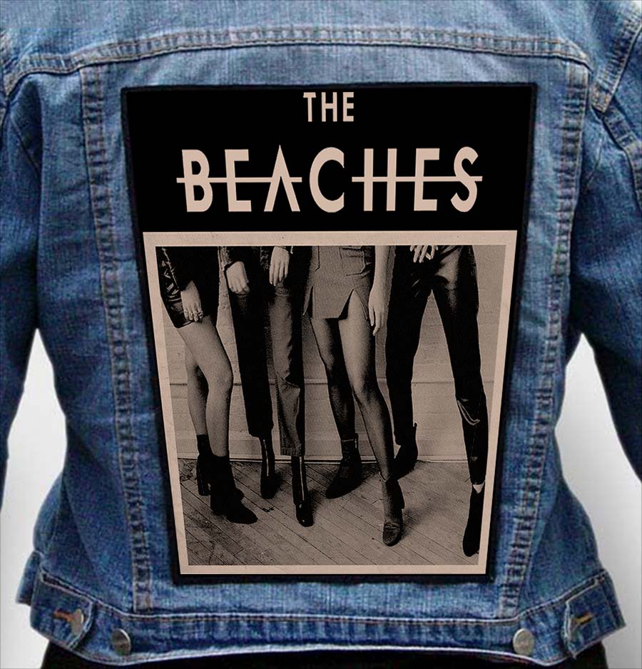the beaches 16 - Photo Quality Printed Back Patch