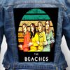 the beaches 4 - Photo Quality Printed Back Patch