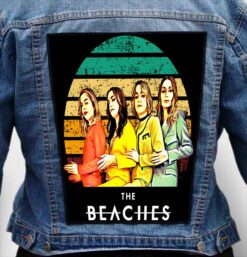 the beaches 4 - Photo Quality Printed Back Patch