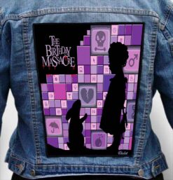 the birthday massacre 3 - Photo Quality Printed Back Patch