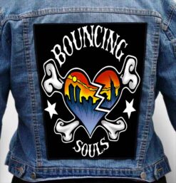 the bouncing souls 4 - Photo Quality Printed Back Patch
