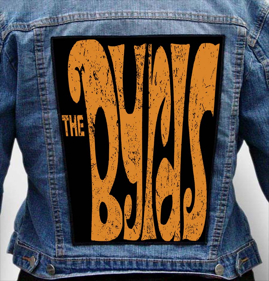 the byrds 2 - Photo Quality Printed Back Patch