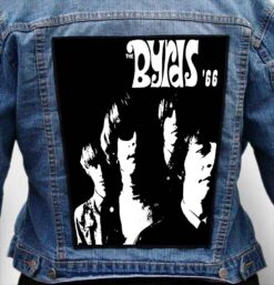 the byrds 5 - Photo Quality Printed Back Patch
