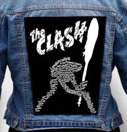the clash 3 - Photo Quality Printed Back Patch