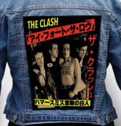 the clash 8 - Photo Quality Printed Back Patch