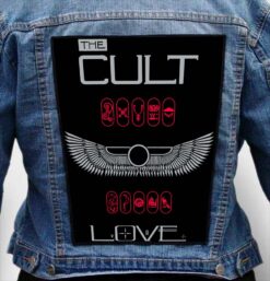 the cult 1 - Photo Quality Printed Back Patch