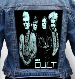 the cult 3 - Photo Quality Printed Back Patch