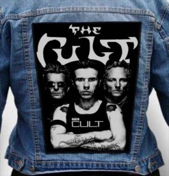 the cult 4 - Photo Quality Printed Back Patch