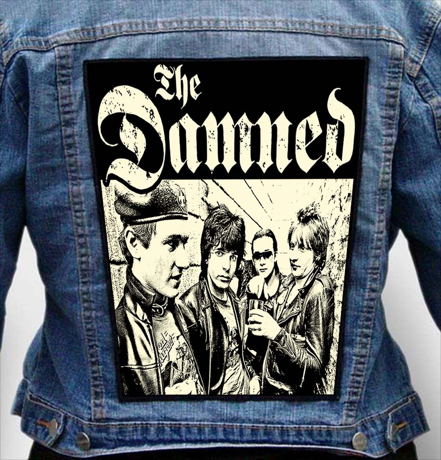 the damned 10 - Photo Quality Printed Back Patch