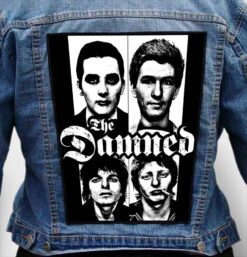 the damned 12 - Photo Quality Printed Back Patch
