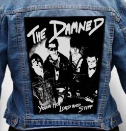 the damned 5 - Photo Quality Printed Back Patch