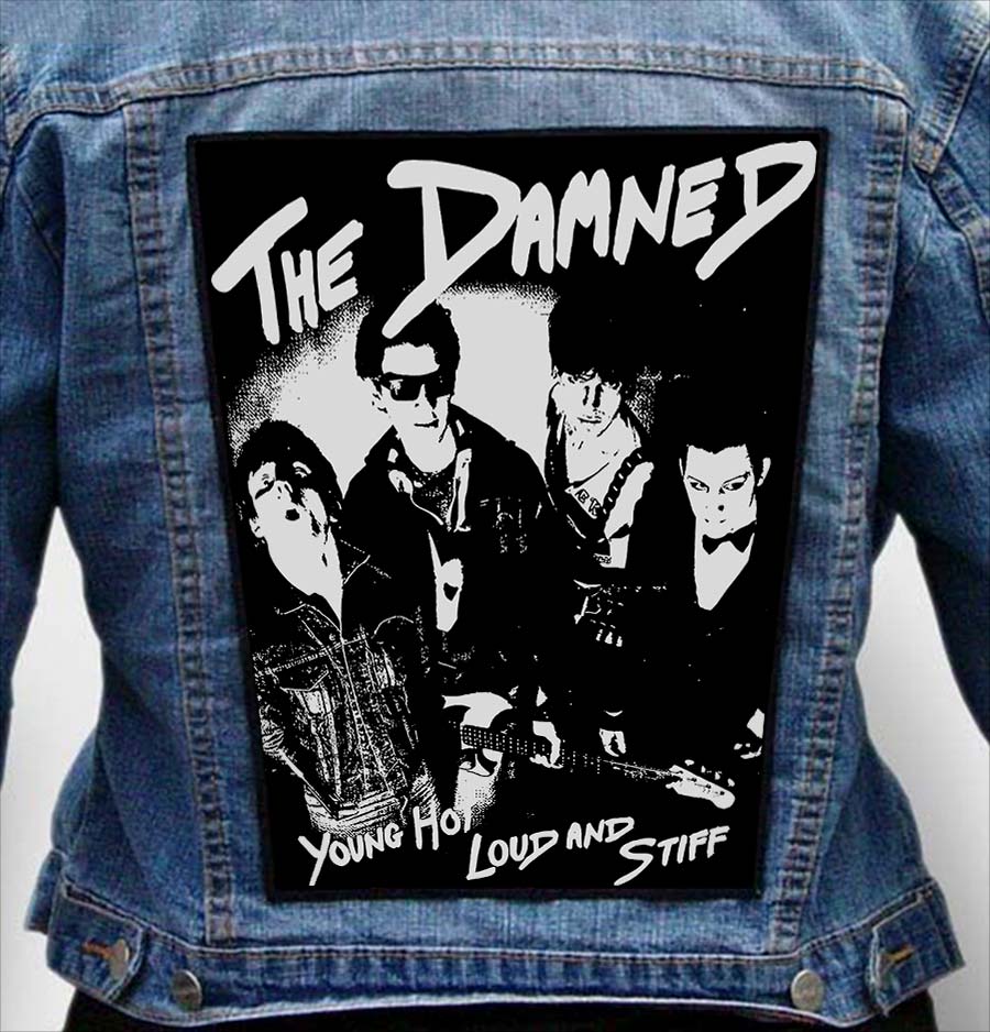 the damned 5 - Photo Quality Printed Back Patch