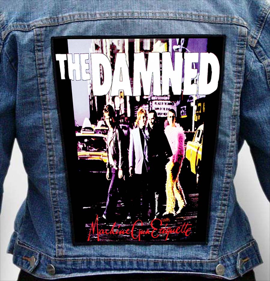 the damned 6 - Photo Quality Printed Back Patch