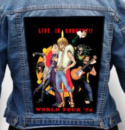 the damned 9 - Photo Quality Printed Back Patch